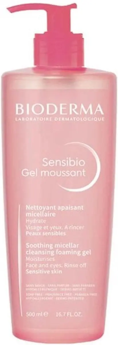 Bioderma Sensibio Soothing Micellair Reinigingsgel 500ml - afbeelding 6 van 6