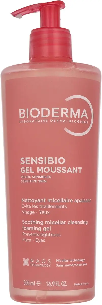 Bioderma Sensibio Soothing Micellair Reinigingsgel 500ml