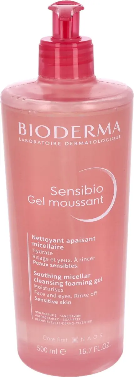 Bioderma Sensibio Soothing Micellair Reinigingsgel 500ml