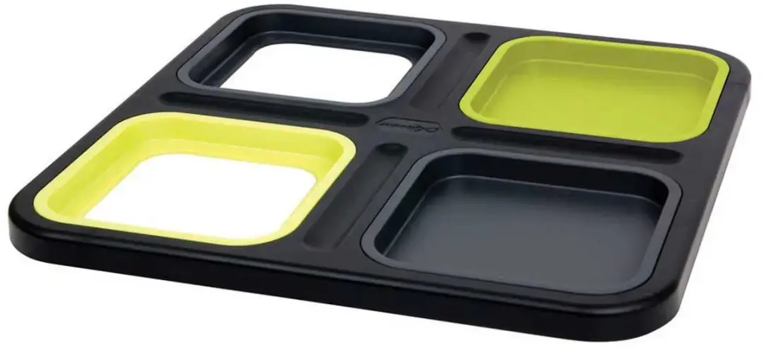 Matrix Bait Waiter Loaded Inc Inserts - Zwart/Lime Groen