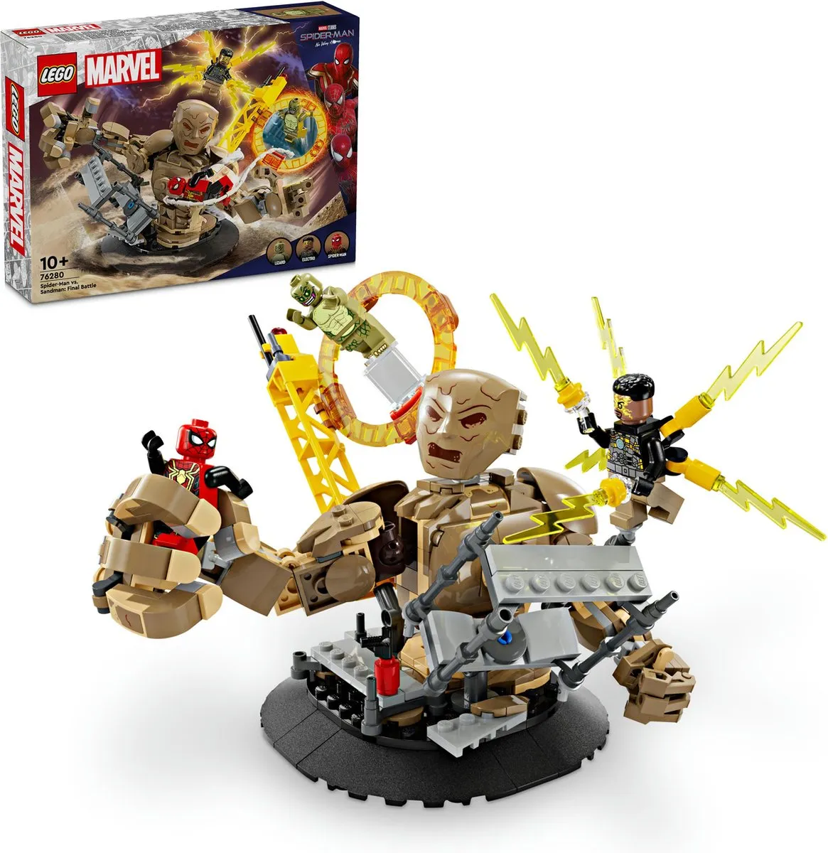 LEGO Marvel Spider-Man vs. Sandman Eindstrijd 76280 - 3 Minifiguren