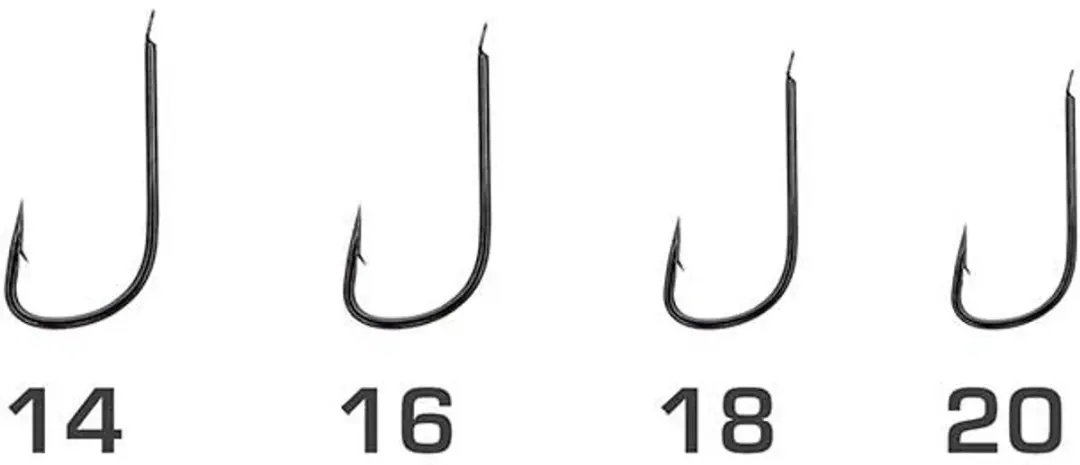 Matrix X4B Finesse Pole Haakjes 14 - 10 Stuks - Zwart