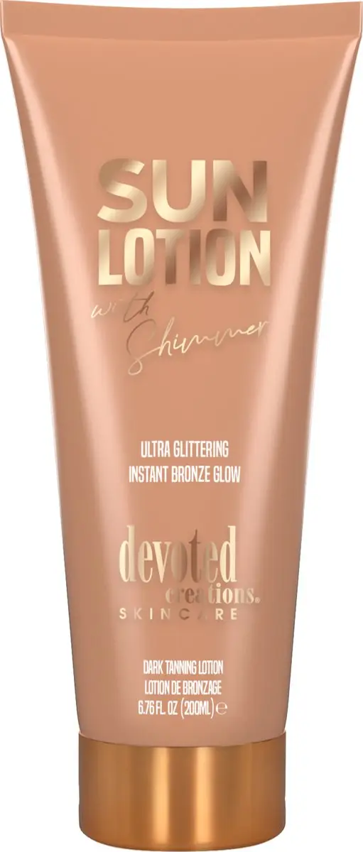 Devoted Creations Sunlotion met Glitter 200ml