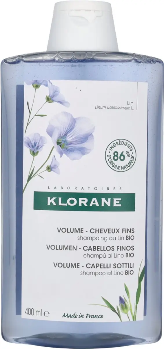 Klorane Haar Lin Vlasvezels Shampoo 400ml