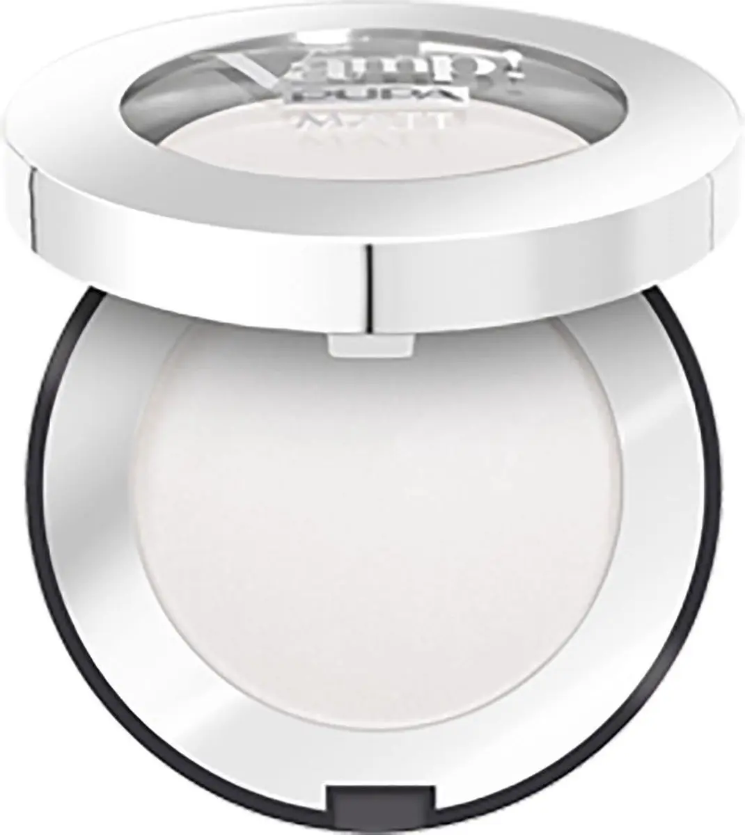 Pupa Milano Vamp! Matt Compact Oogschaduw 010 White Chalk