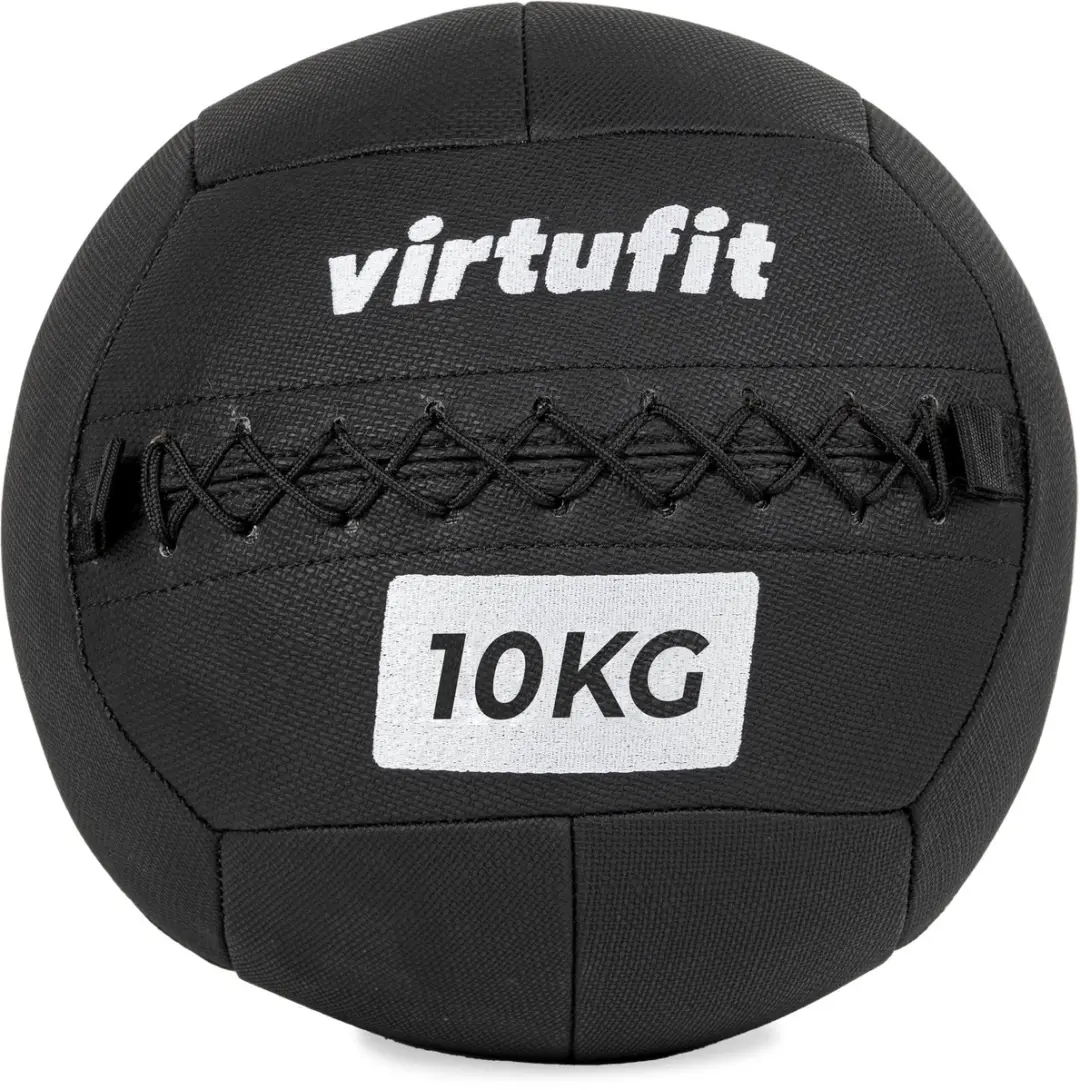 VirtuFit Wall Ball Pro 10kg - Hyrox Training - Zwart