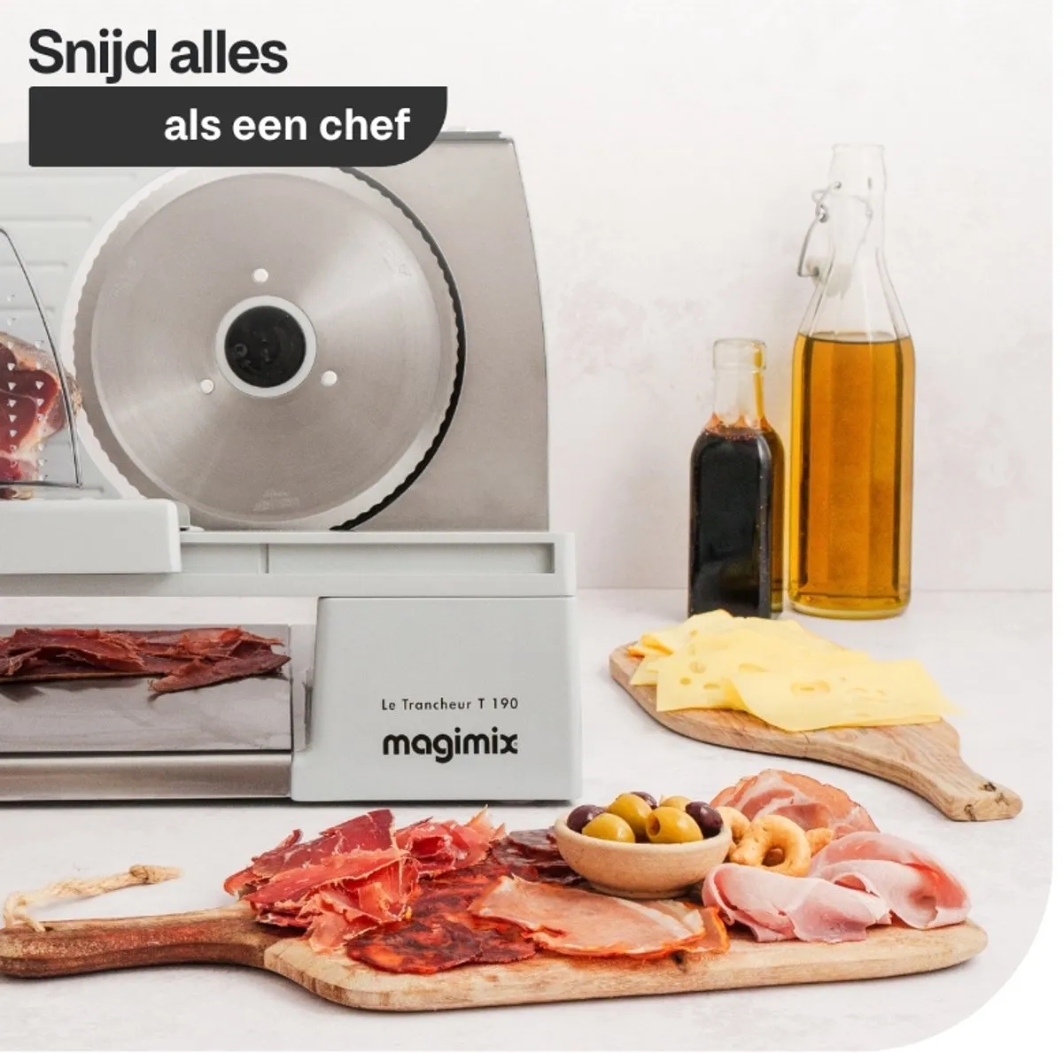 Magimix T190 Snijmachine 150W - Zilver