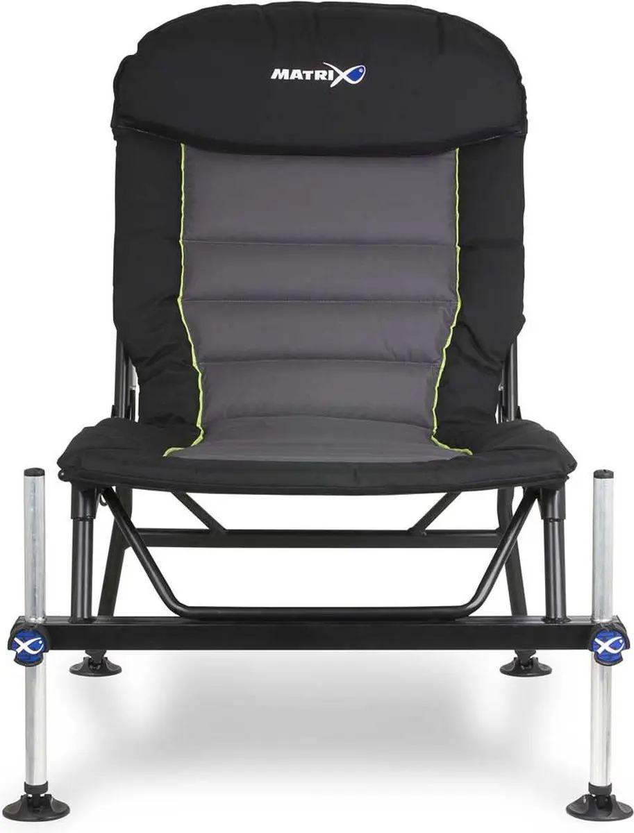 Matrix Fox Matrix Deluxe Accessory Chair - 100 kg - Zwart/Grijs