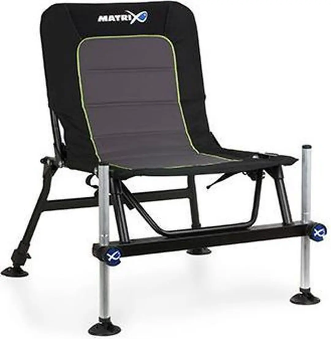 Matrix Fox Matrix Deluxe Accessory Chair - 100 kg - Zwart/Grijs