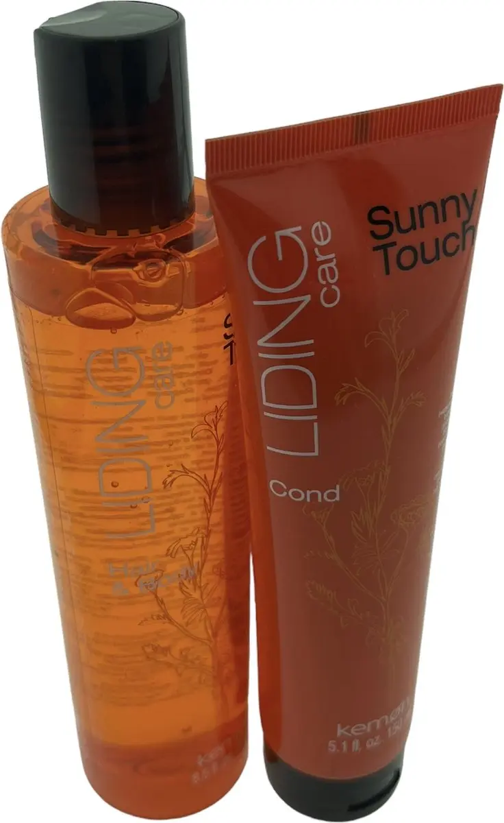 Kemon Liding Sunny Touch Shampoo & Conditioner - 2x250ml