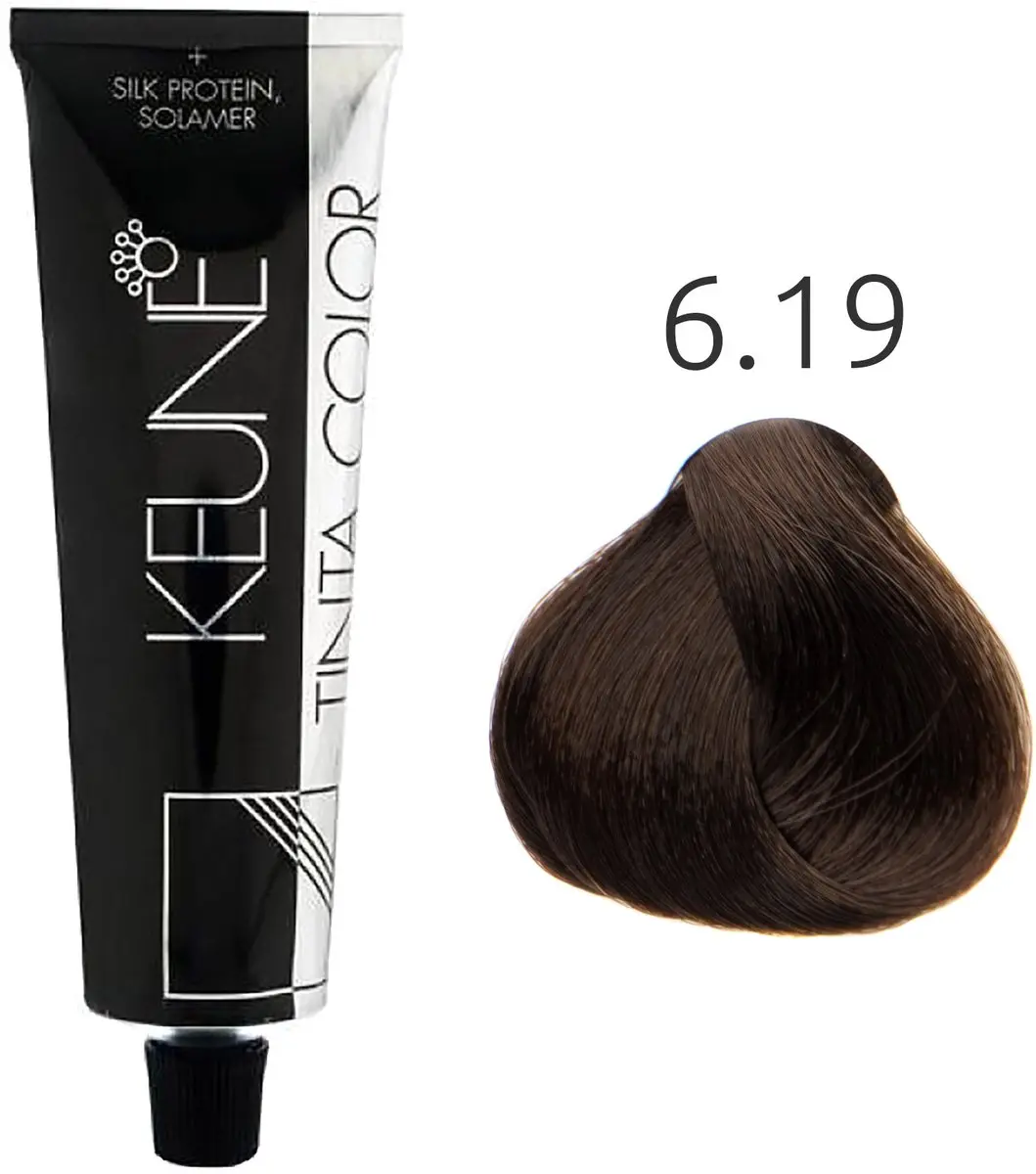 Keune Tinta Color 6.19 Zwart - 60ml