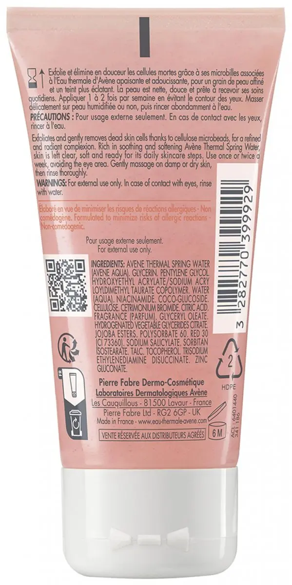Avène Les Essentiels Milde Peelinggel 50ml