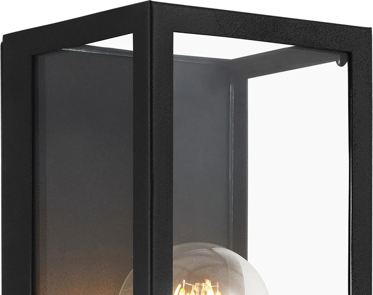 Eglo Alamonte 2 Wandlamp E27 - 26cm - Zwart