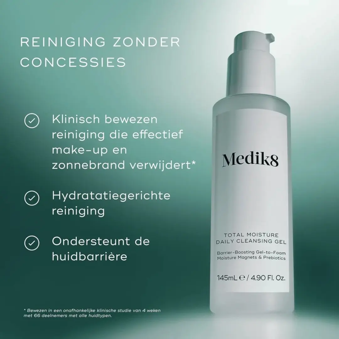 Medik8 Total Moisture Daily Cleansing Gel 145ml