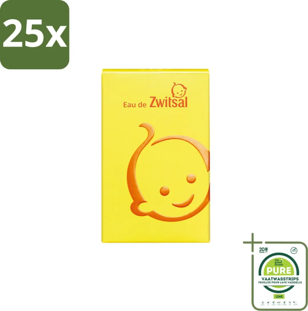 Zwitsal Eau de Toilette 95ml - 25 Stuks