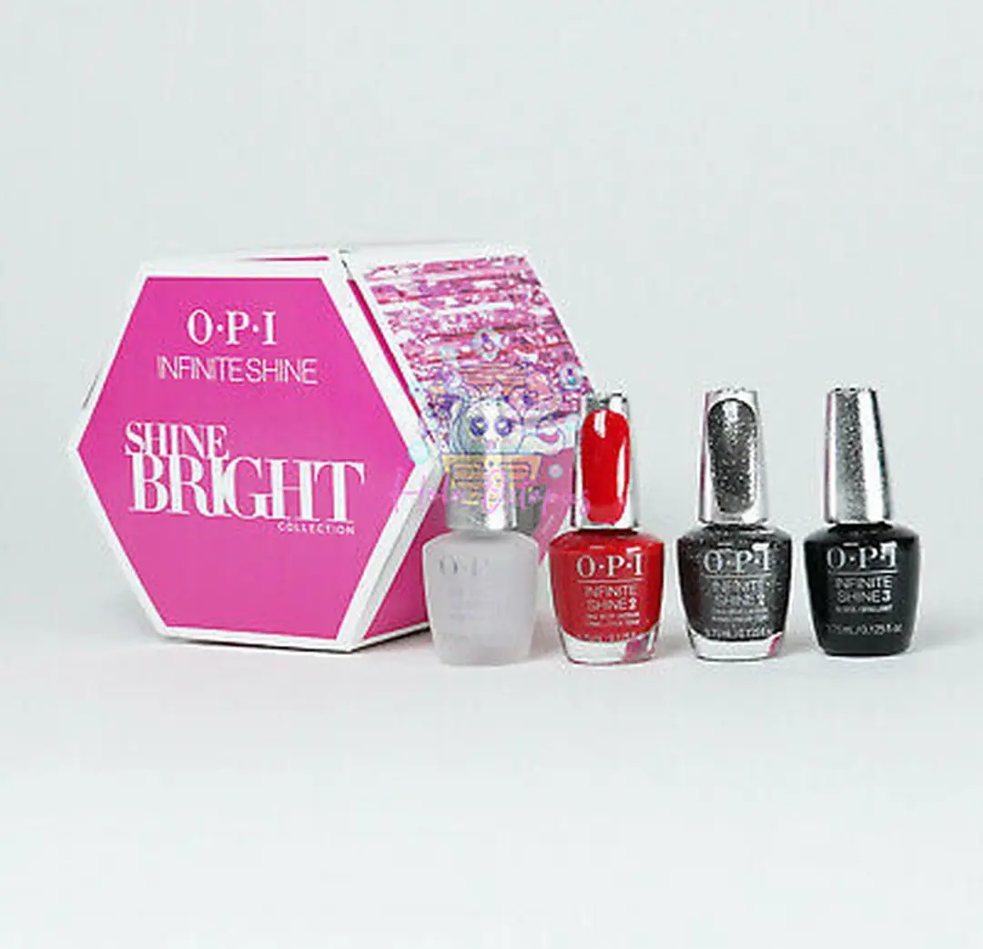 O.P.I Infinite Shine Bright Cadeauset - 4x3.75ml