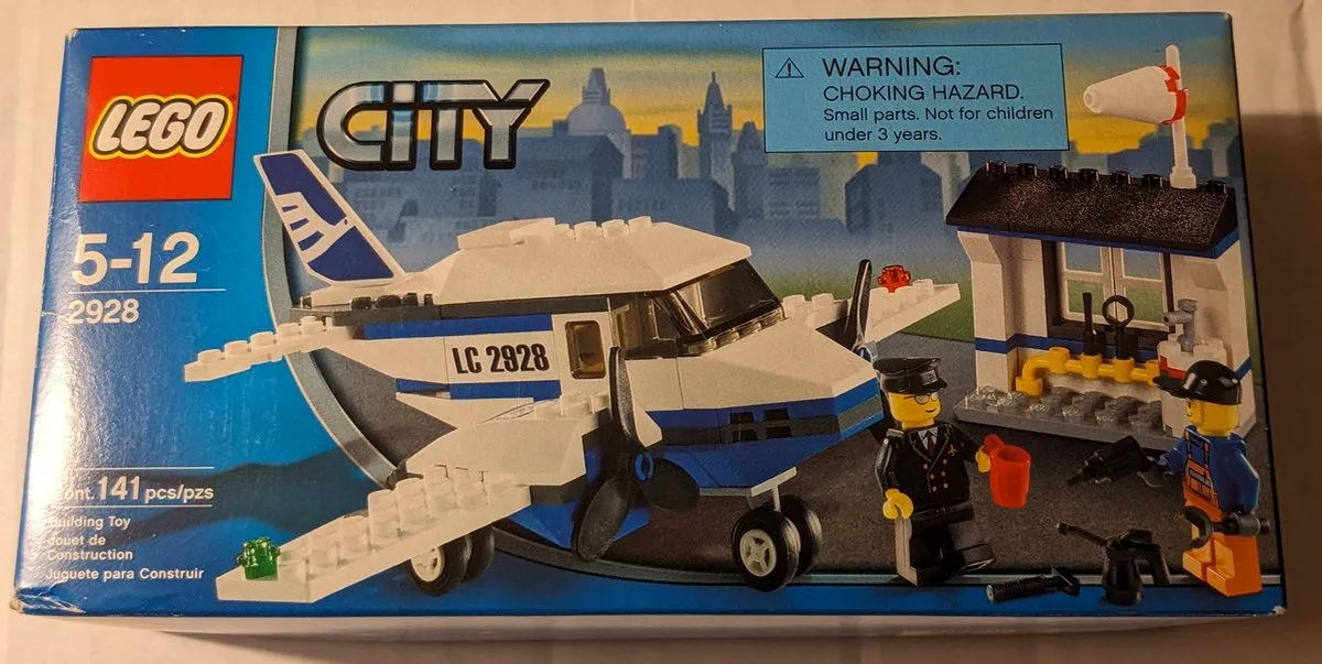 LEGO City 2928 Promotievliegtuig