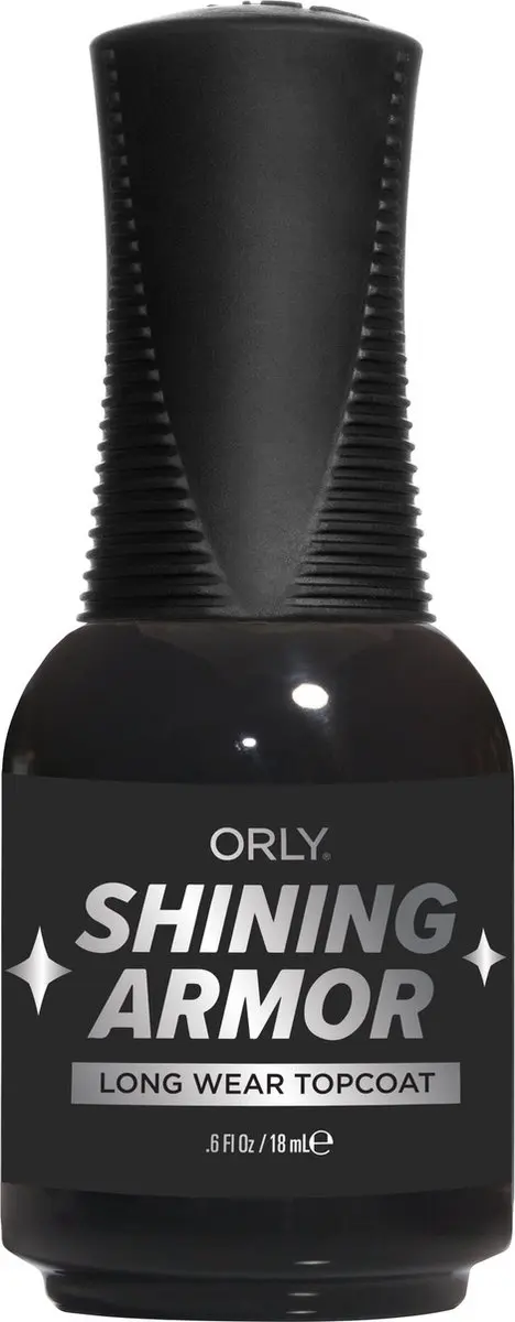 Orly Shining Armor Topcoat Clear 18ml