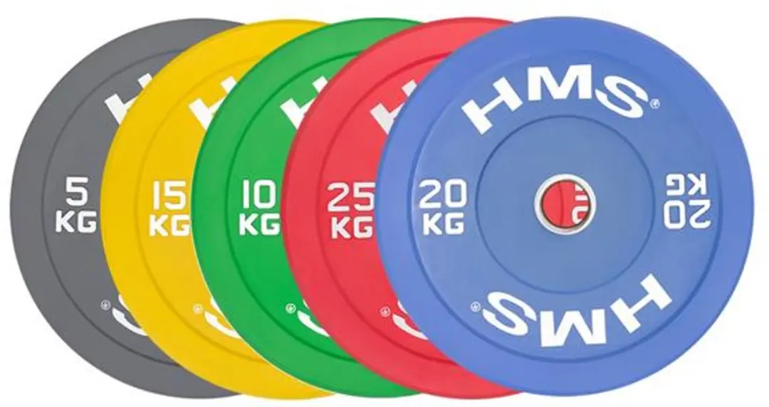 HMS CBR Serie Olympische Bumperplaat 5kg
