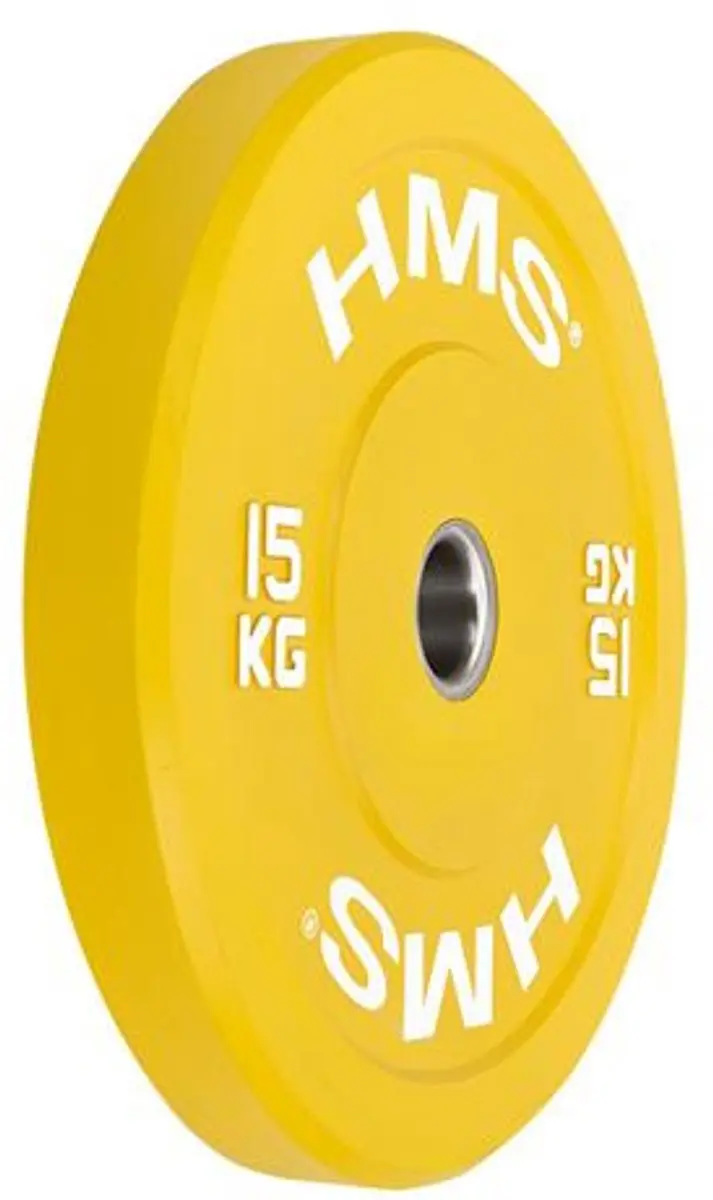 HMS CBR Serie Olympische Bumperplaat 5kg - Grijs