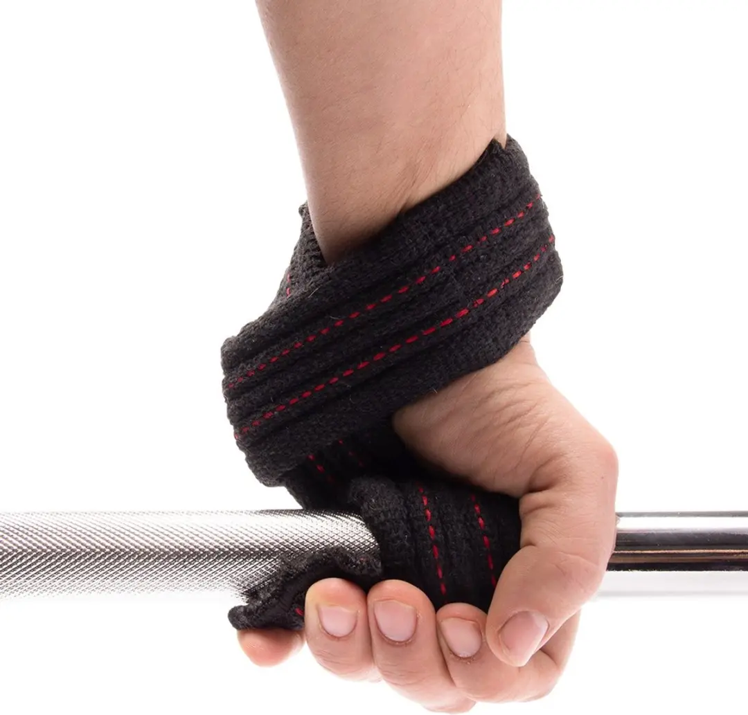 Gorilla Wear Hardcore Lifting Straps - 2 Stuks - Zwart