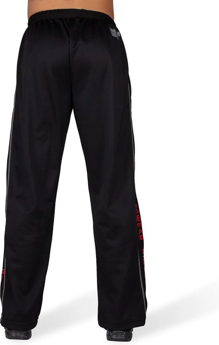 Gorilla Wear Functional Mesh Trainingsbroek - Zwart/Rood