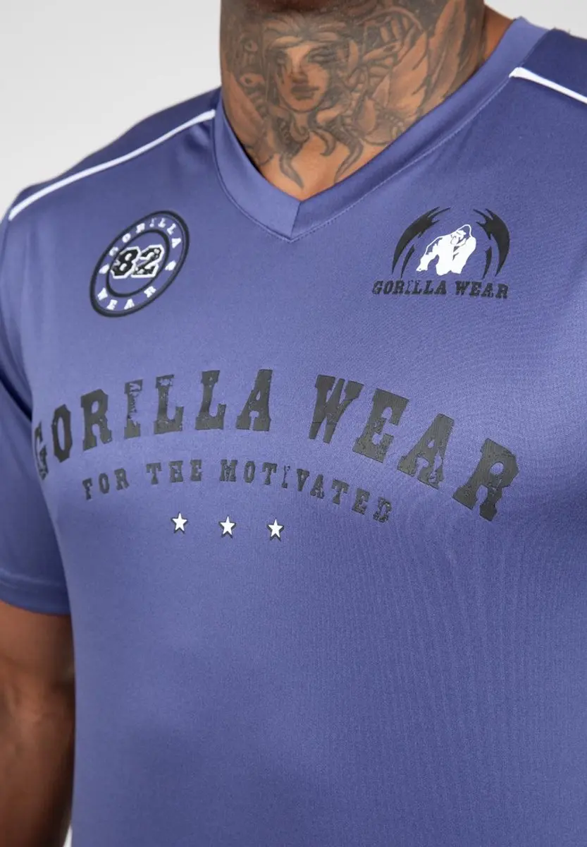 Gorilla Wear Baltimore T-shirt - Blauw S