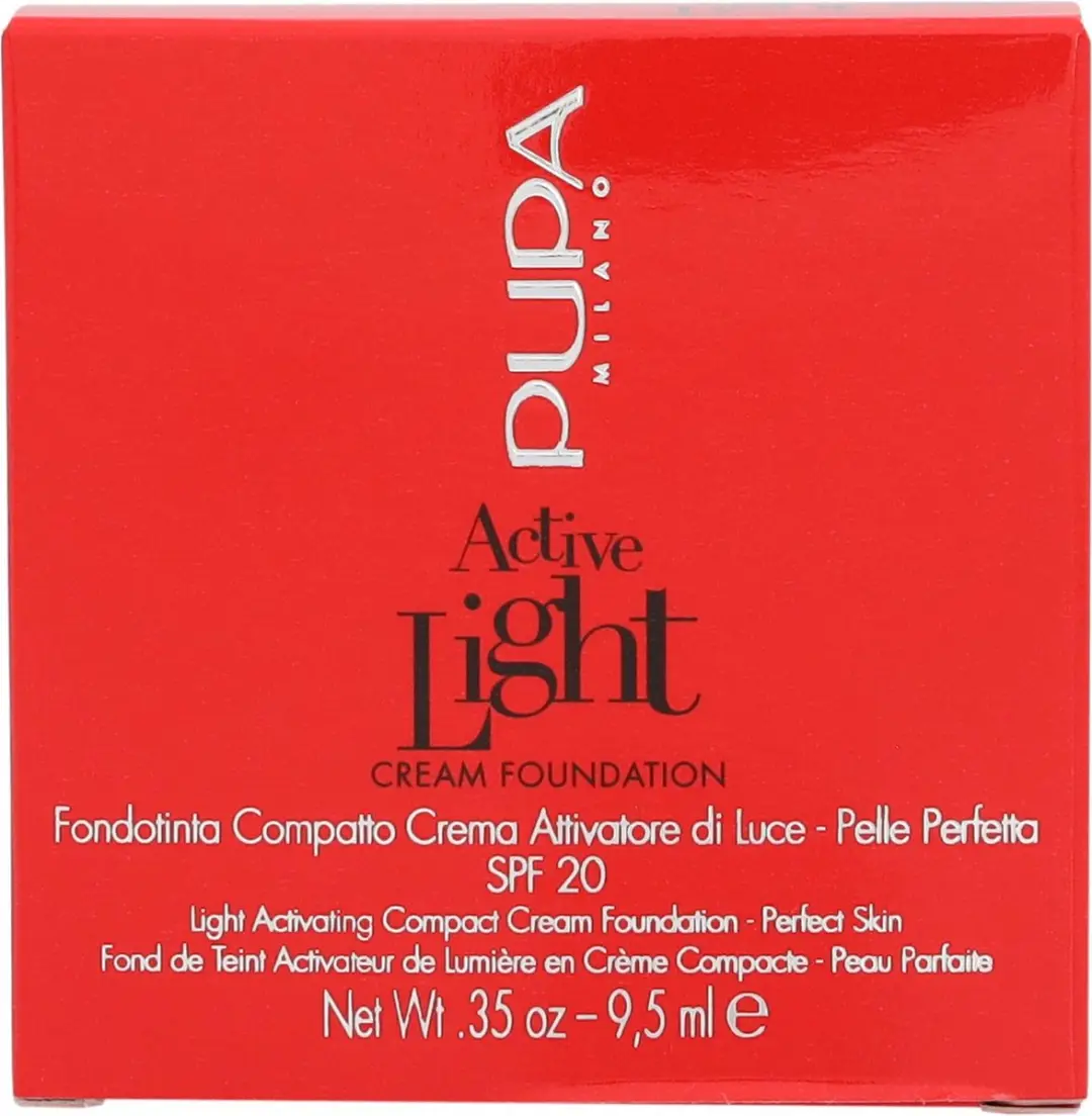 Pupa Milano Active Light Cream Foundation 020 Light Beige