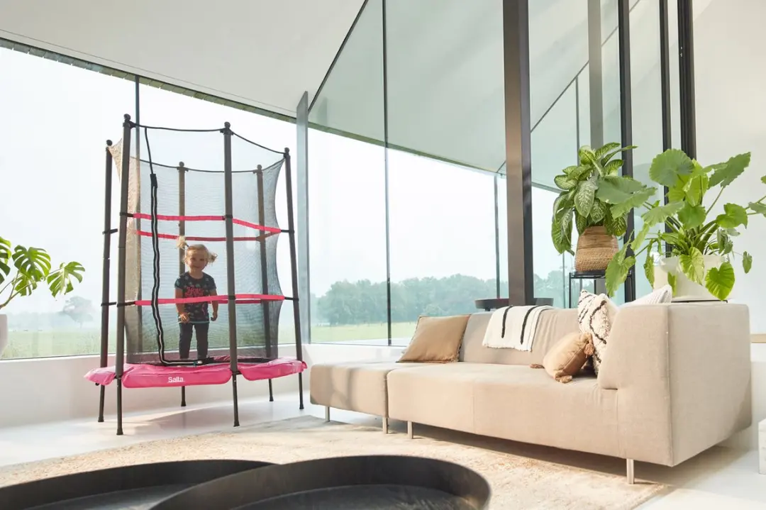 Salta Junior Trampoline 140cm - Roze