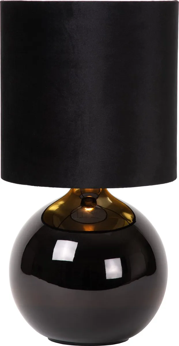 Lucide ESTERAD Tafellamp Ø24cm - 1xE14 - Zwart