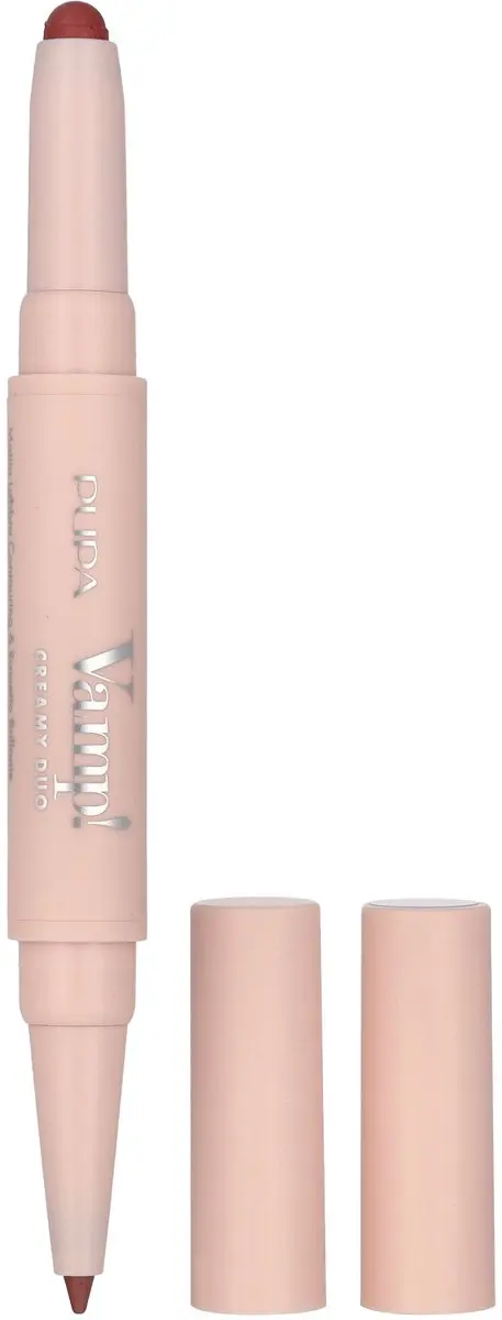 Pupa Milano Vamp! Creamy Duo Lip Pencil & Lipstick 007 Peach Nude