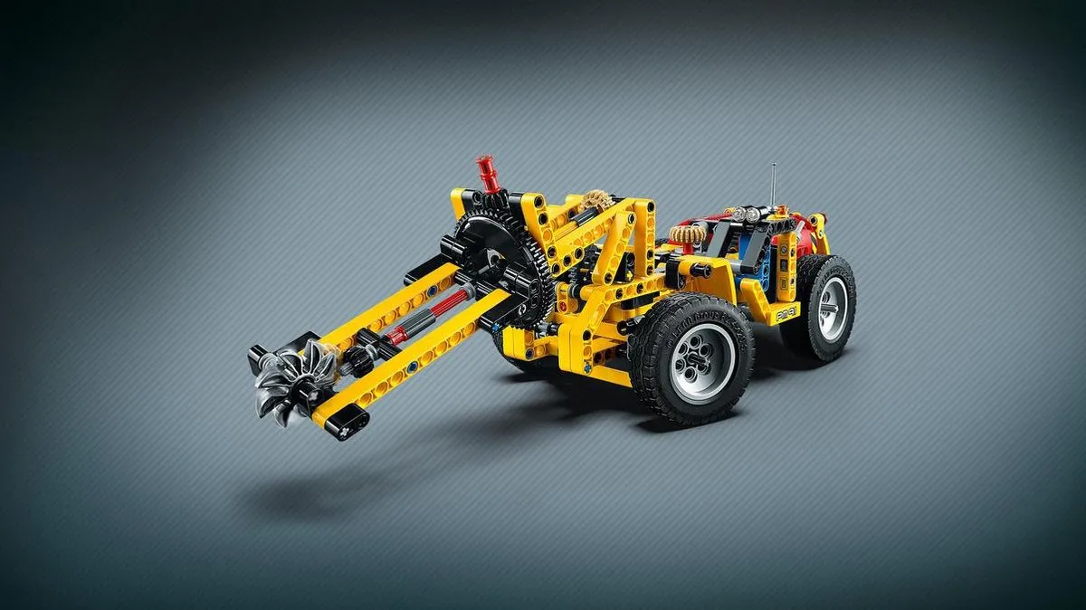 LEGO Technic Mijnbouwgraafmachine 42049 - 476 Stukken - Geel