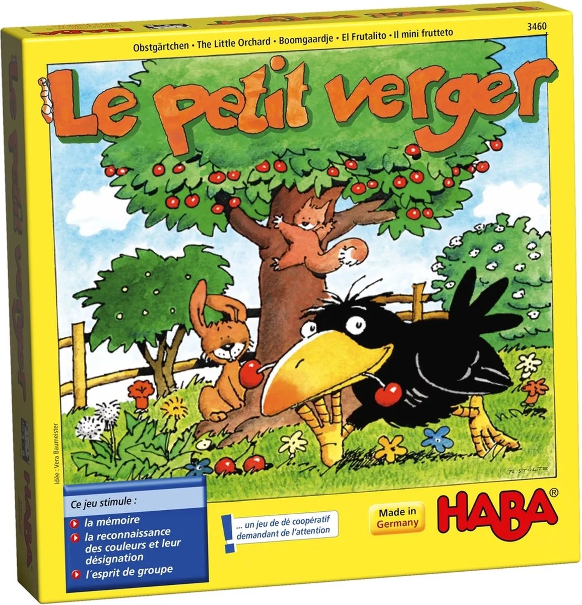 Haba Le Petit Verger - Kinderspel 3460 - 1-4 spelers - Multicolor