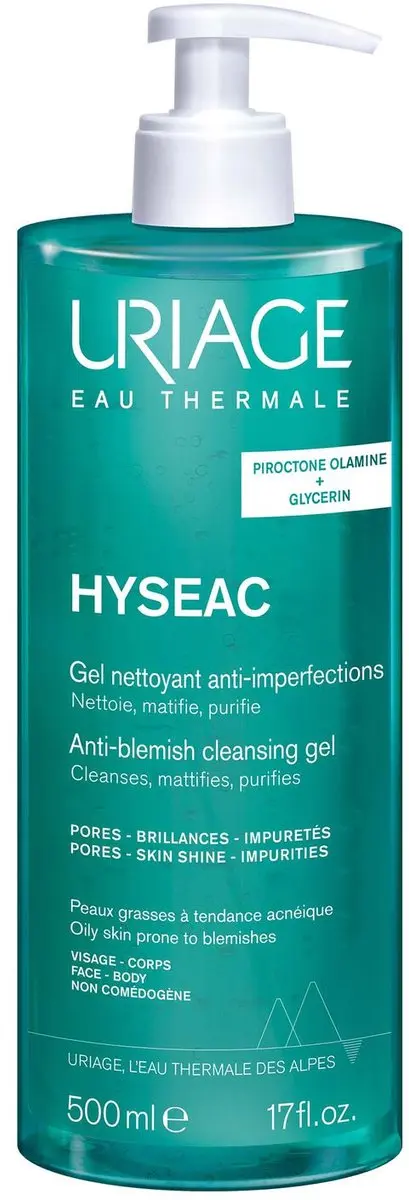 Uriage Hyseac Reinigingsgel 500ml