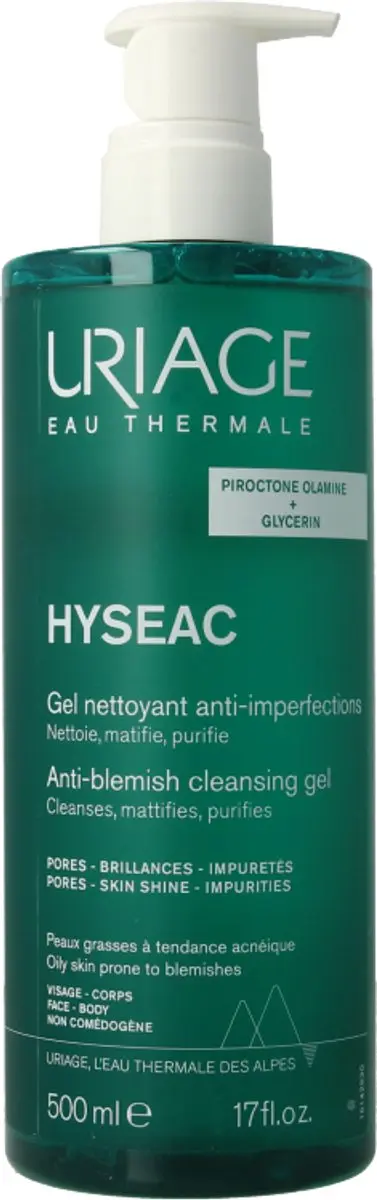 Uriage Hyseac Reinigingsgel 500ml