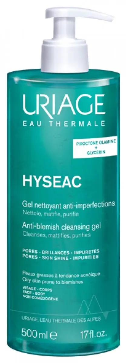 Uriage Hyseac Reinigingsgel 500ml