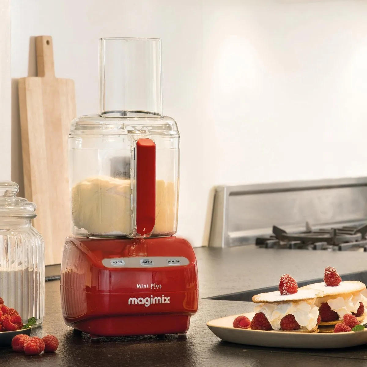Magimix Le Mini Plus - Foodprocessor - Rood