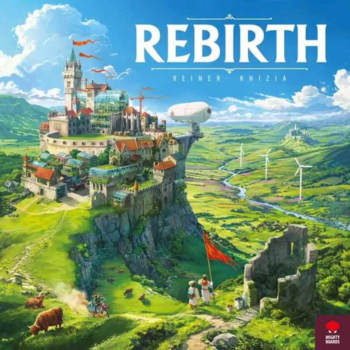 Asmodee Rebirth Bordspel - 2-4 Spelers