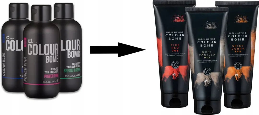IdHAIR Voks Colour Bomb Rose Coral 934