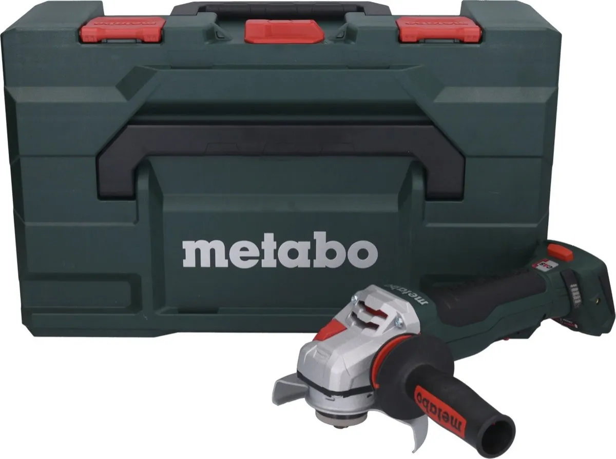 Metabo WPBA 18 LTX BL 15-125 Quick DS Haakse Slijper - 125mm Borstelloos
