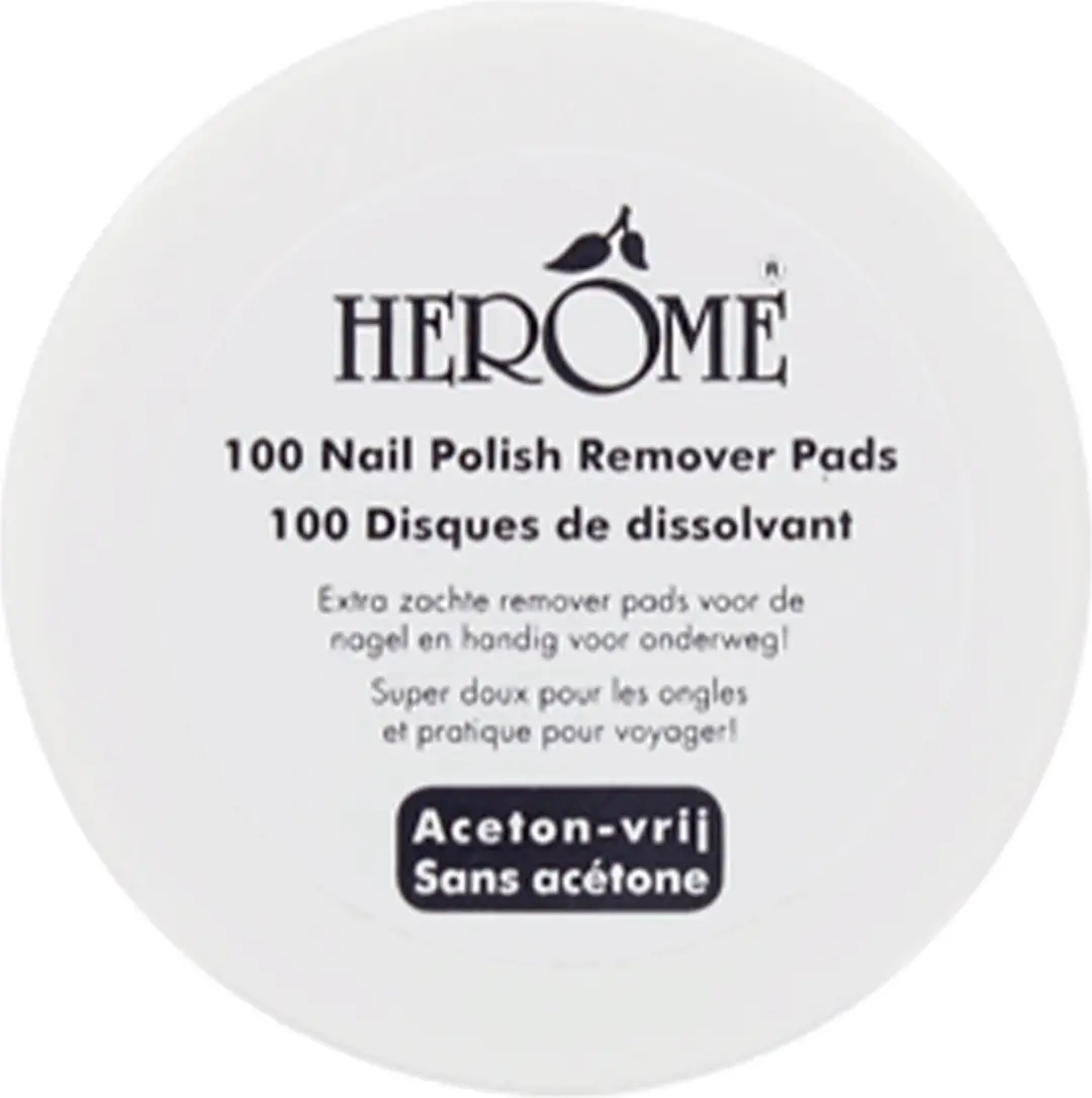Herome Nagellakremover Pads - 100 Stuks