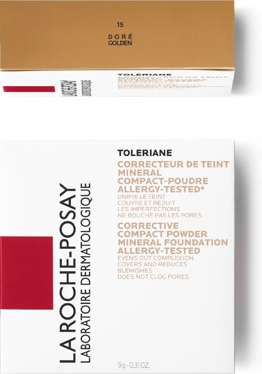 La Roche-Posay Toleriane Minerale Compactpoeder Golden 15 - 9.4g