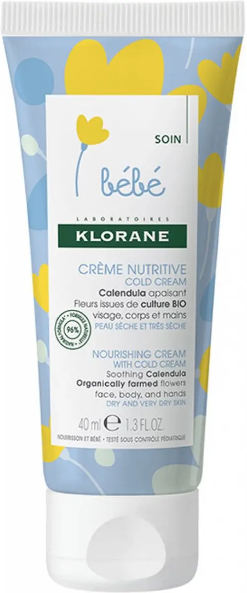 Klorane Nutritive Gezichtscrème 40ml