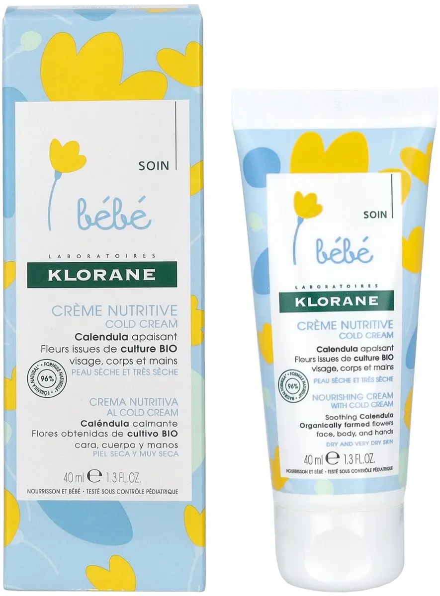 Klorane Nutritive Gezichtscrème 40ml
