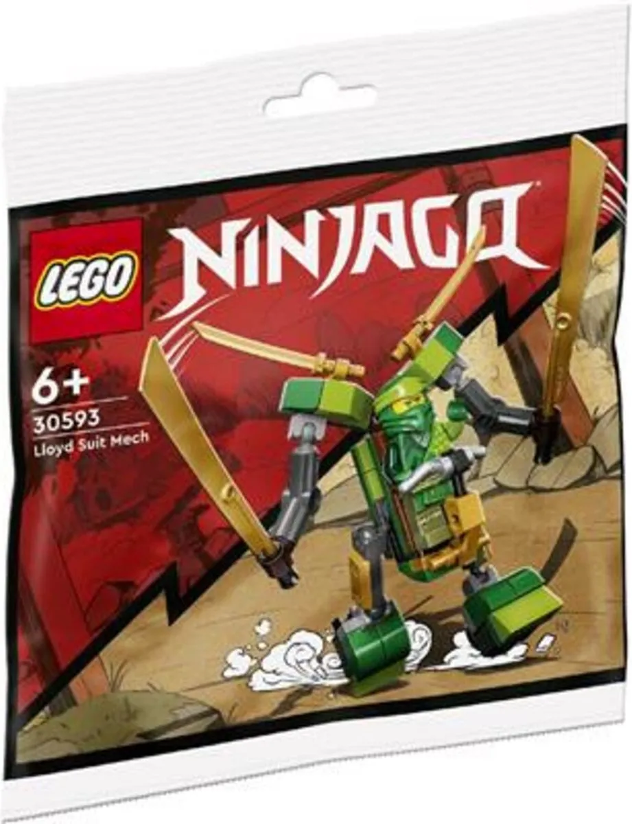 LEGO Ninjago Lloyd Suit Mech 30593 - 55 Stukken - Meerkleurig