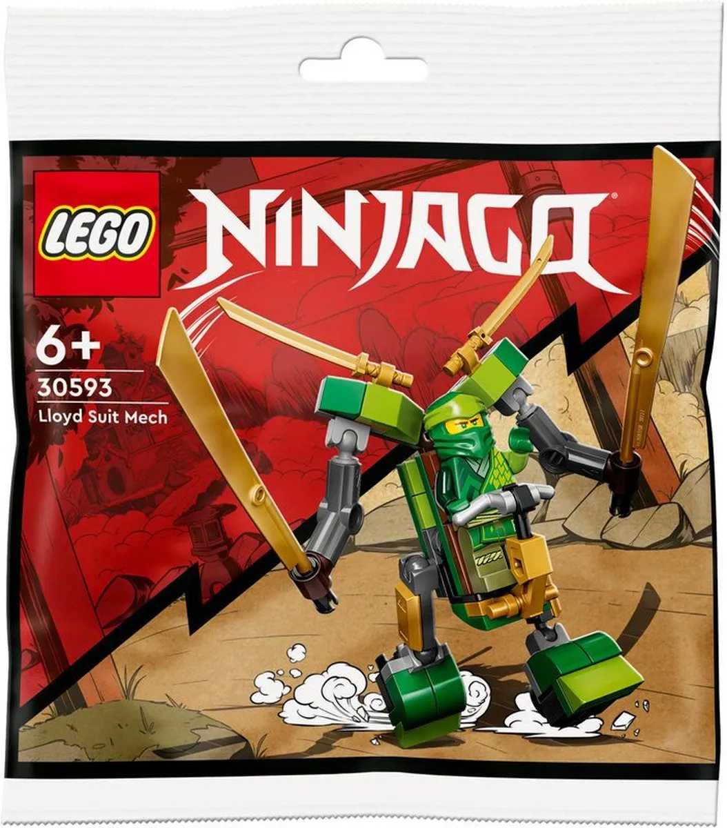 LEGO Ninjago Lloyd Suit Mech 30593 - 55 Stukken - Meerkleurig