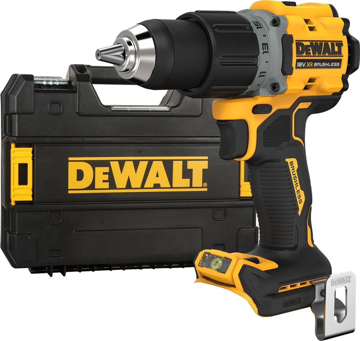 DeWalt DCD800NT Schroefboormachine 18V XR - 2 snelheden - 40mm hout