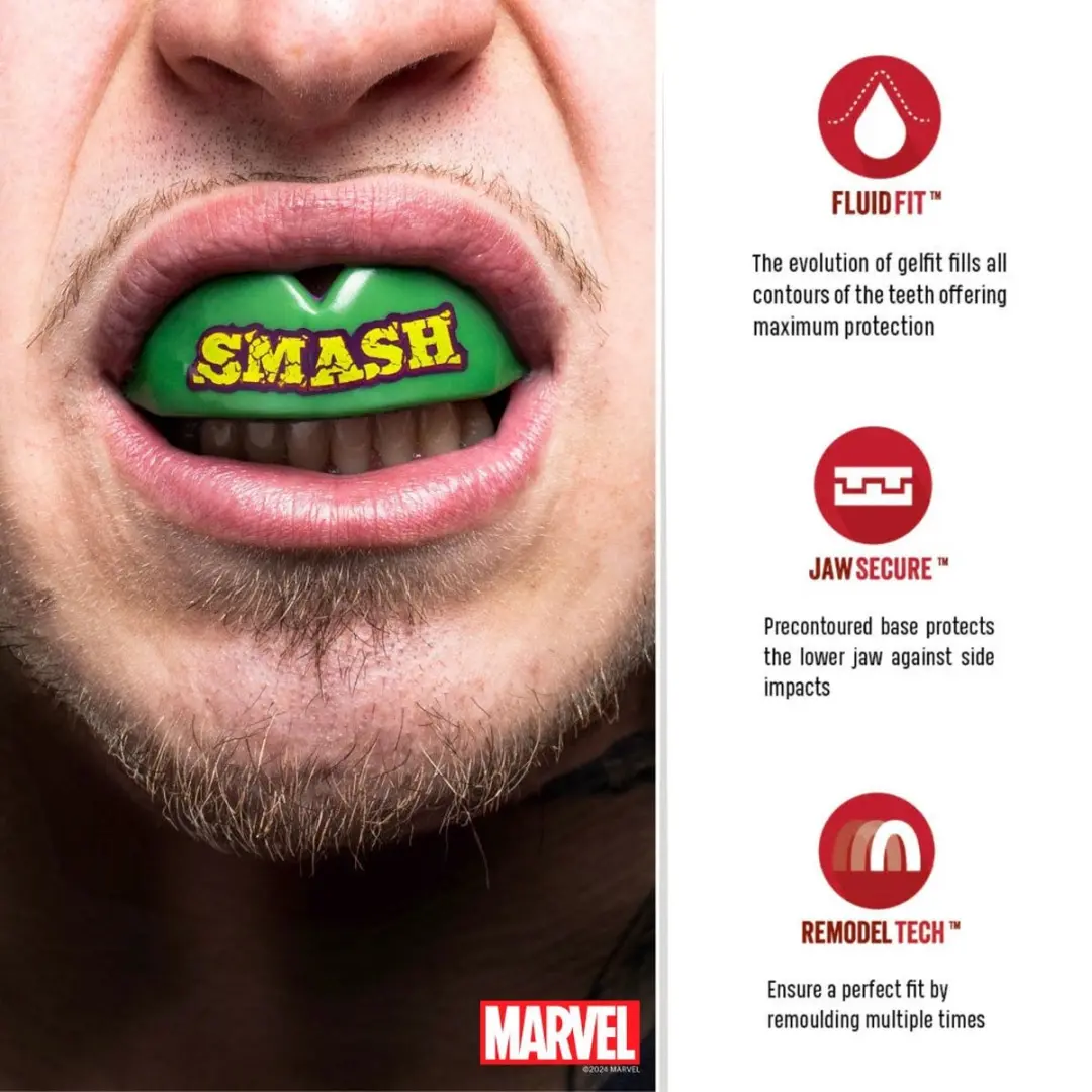 Safejawz Marvel Hulk Bitje - Groen