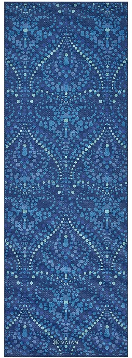 Gaiam Mystic Sky Yogamat 6mm - Blauw