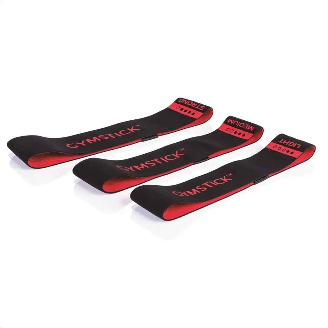 Gymstick Textiel Mini Band Licht - Rood